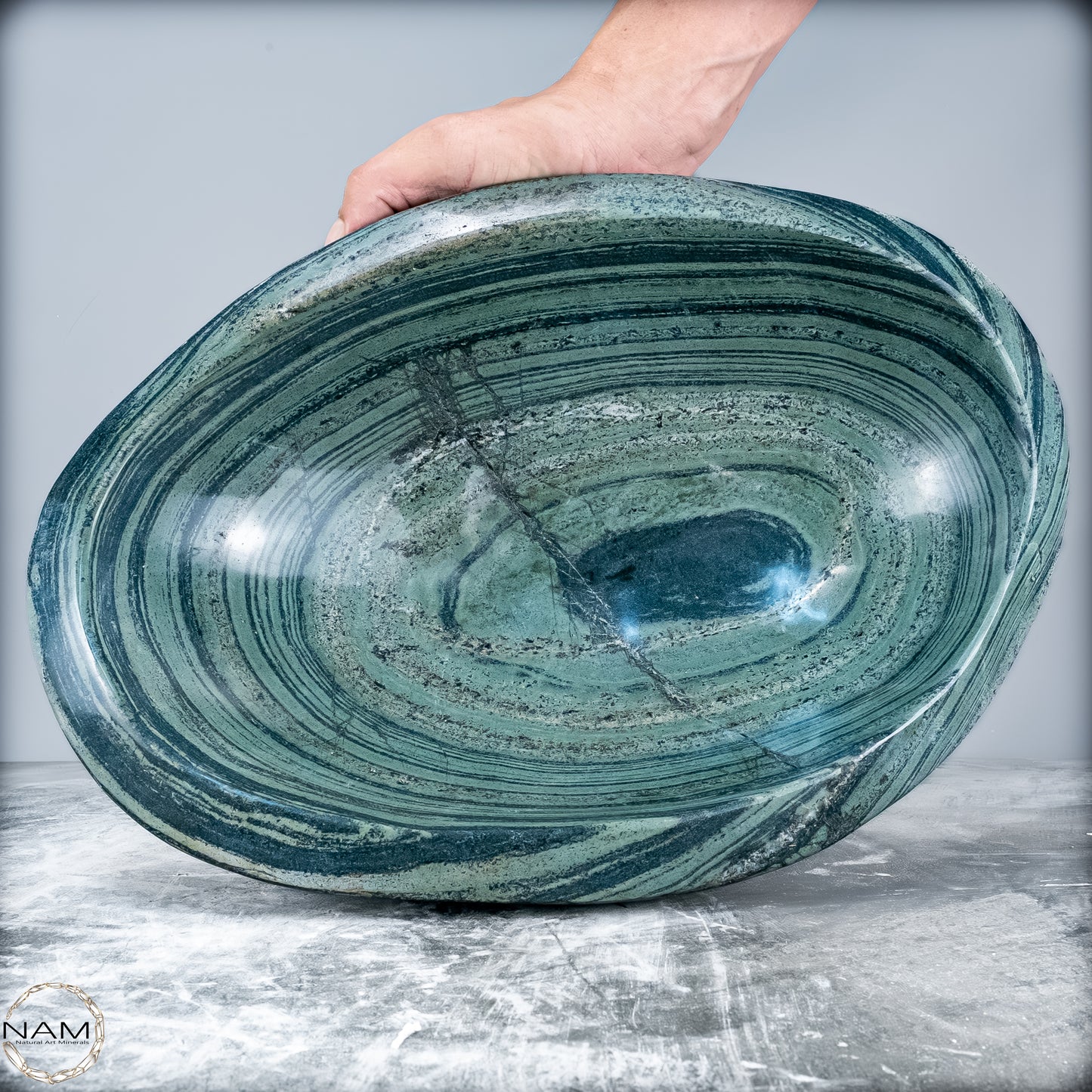 Sehr Große Kambaba-Jaspis Schüssel -15993,87g