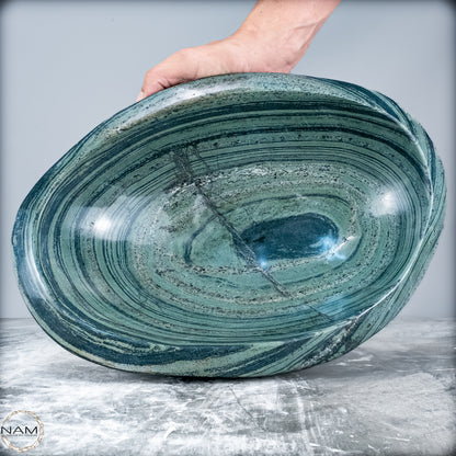 Sehr Große Kambaba-Jaspis Schüssel -15993,87g