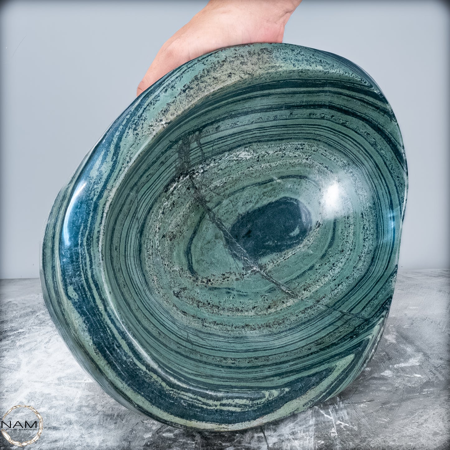 Sehr Große Kambaba-Jaspis Schüssel -15993,87g