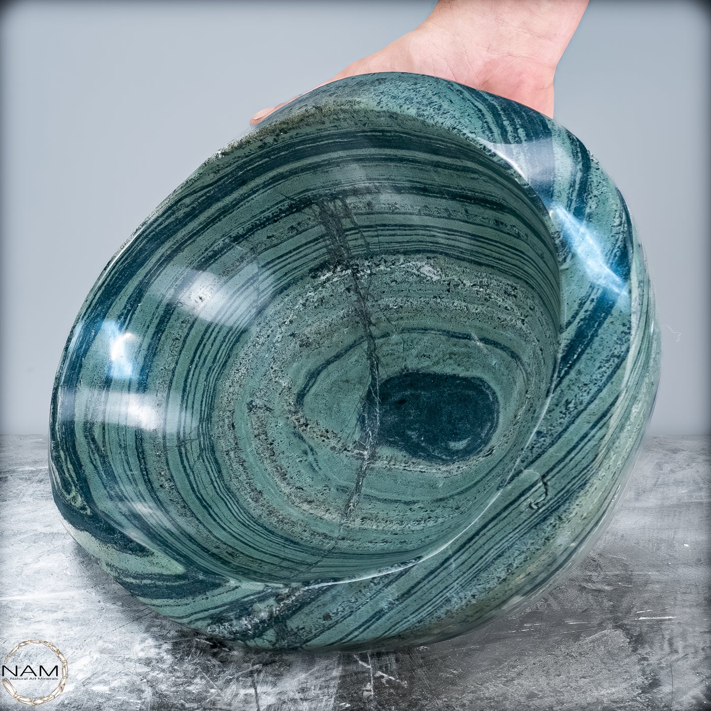 Sehr Große Kambaba-Jaspis Schüssel -15993,87g