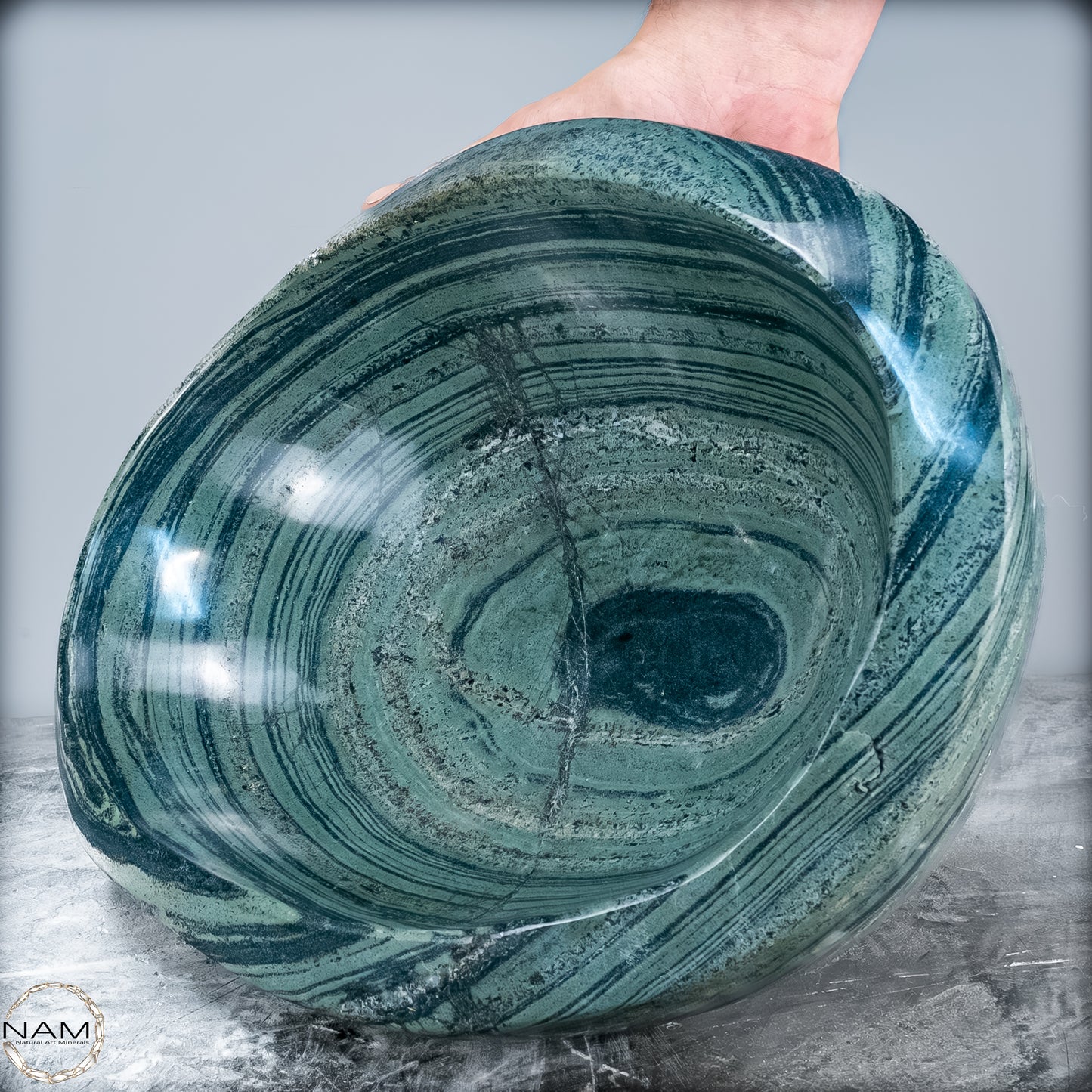 Sehr Große Kambaba-Jaspis Schüssel -15993,87g