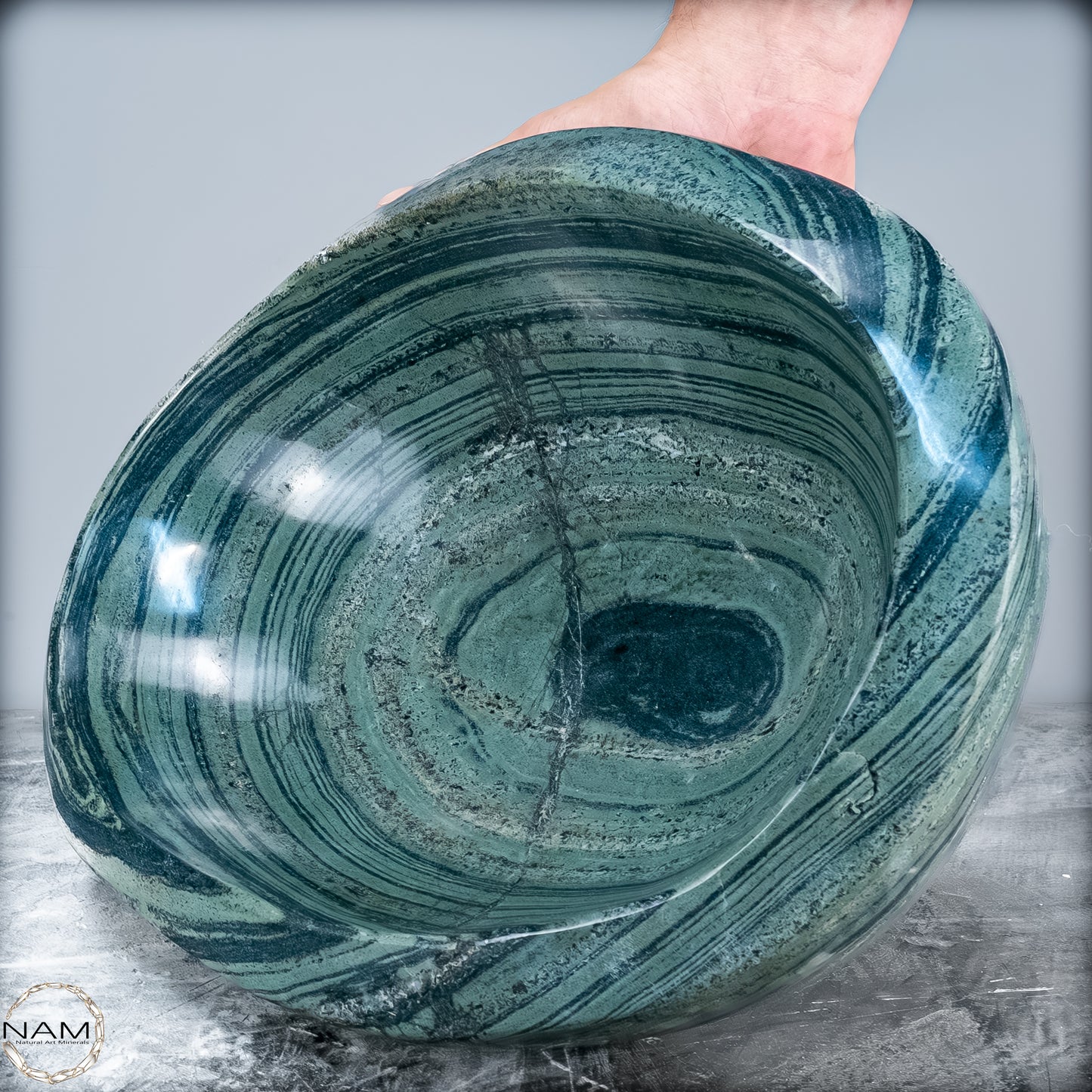 Sehr Große Kambaba-Jaspis Schüssel -15993,87g