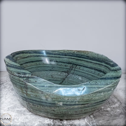 Sehr Große Kambaba-Jaspis Schüssel -15993,87g