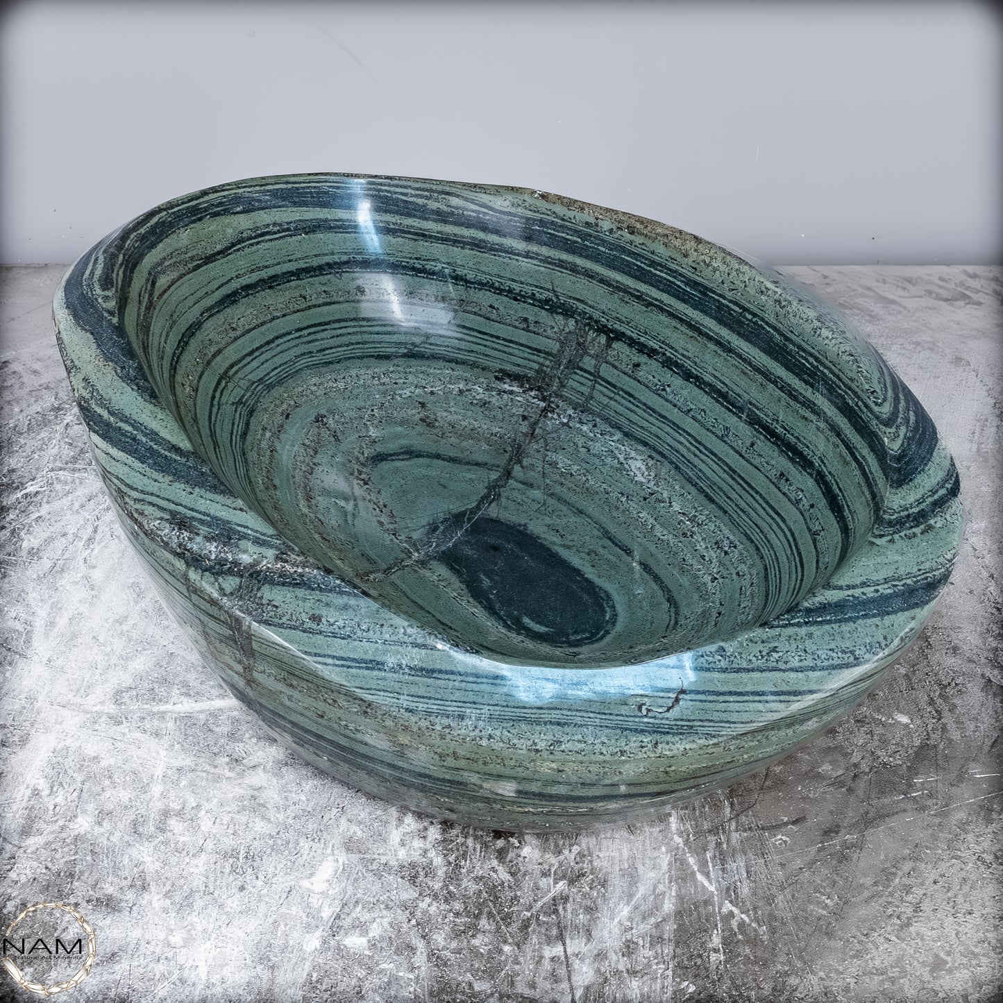 Sehr Große Kambaba-Jaspis Schüssel -15993,87g