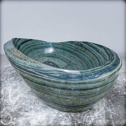 Sehr Große Kambaba-Jaspis Schüssel -15993,87g