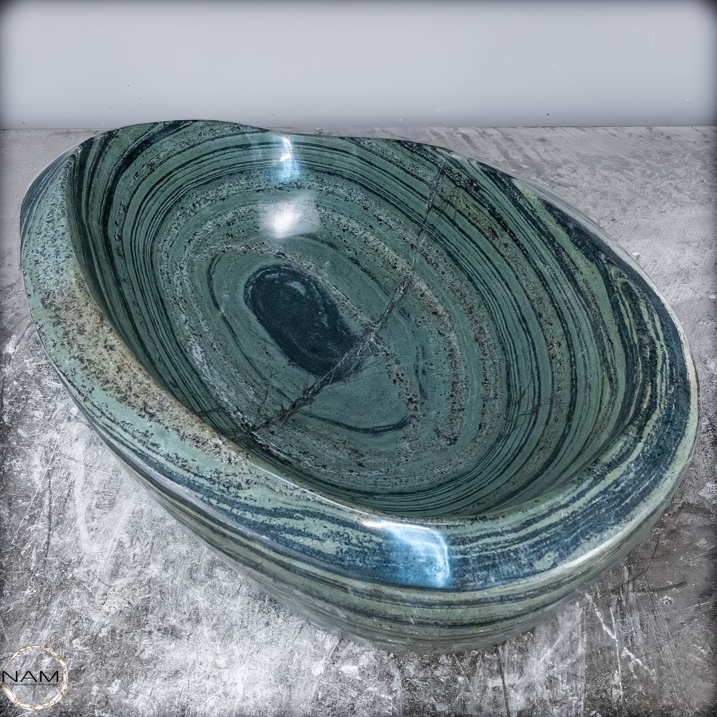 Sehr Große Kambaba-Jaspis Schüssel -15993,87g