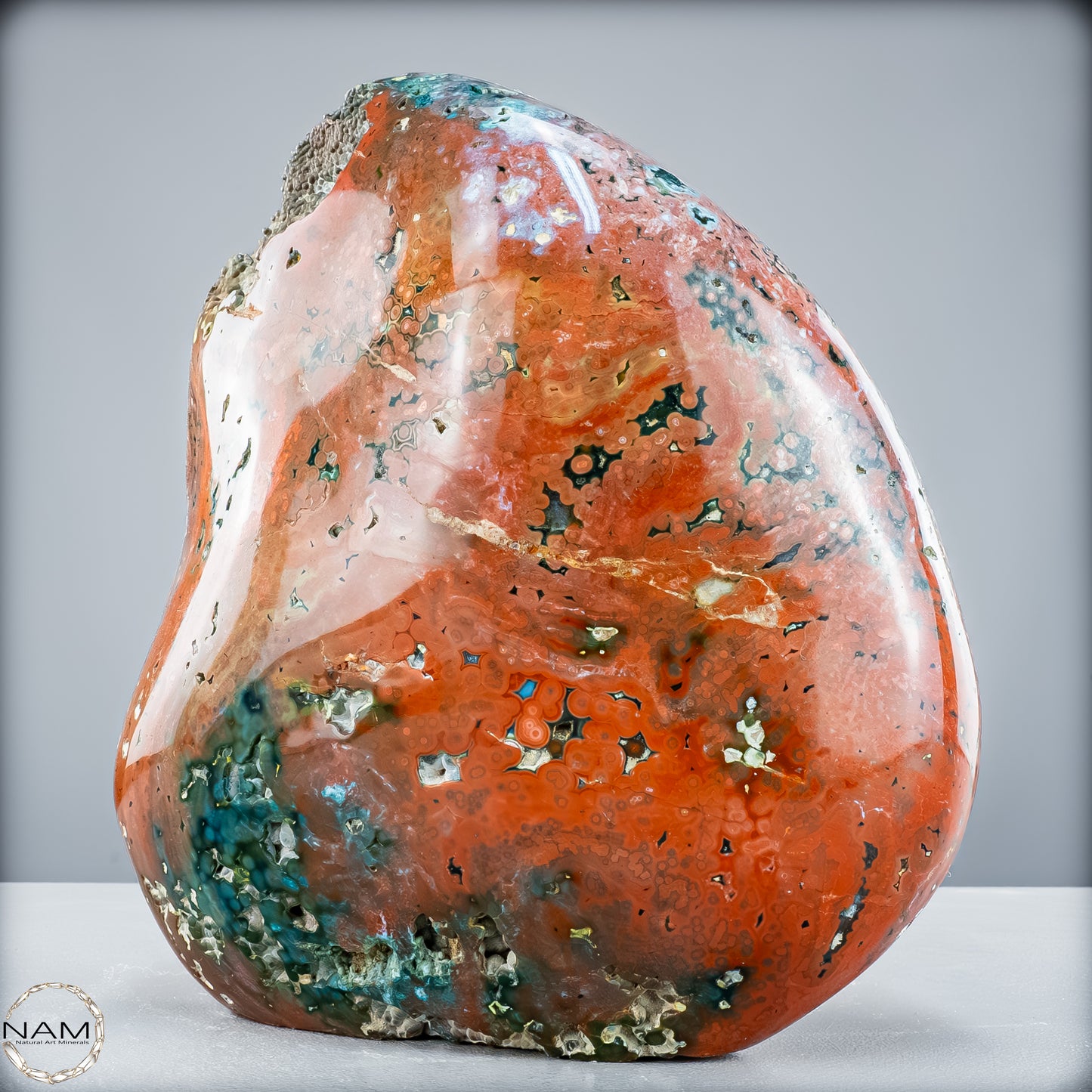 Natürliche Jaspis Kristall-Freiform - 12365,21g