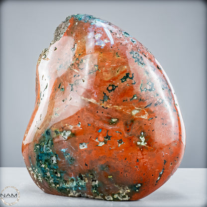 Natürliche Jaspis Kristall-Freiform - 12365,21g