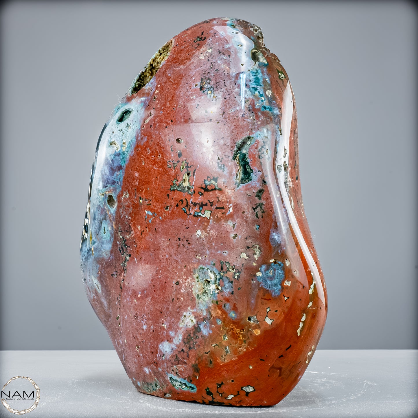 Natürliche Jaspis Kristall-Freiform - 12365,21g