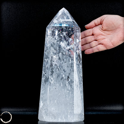 Natürlicher Quarz-Kristall Obelisk, Brasilien - 4784,29 g