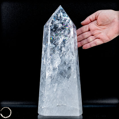 Natürlicher Quarz-Kristall Obelisk, Brasilien - 4784,29 g