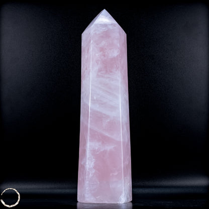Natürlicher Großer Rosenquarz Obelisk aus Brasilien - 6821,22 g