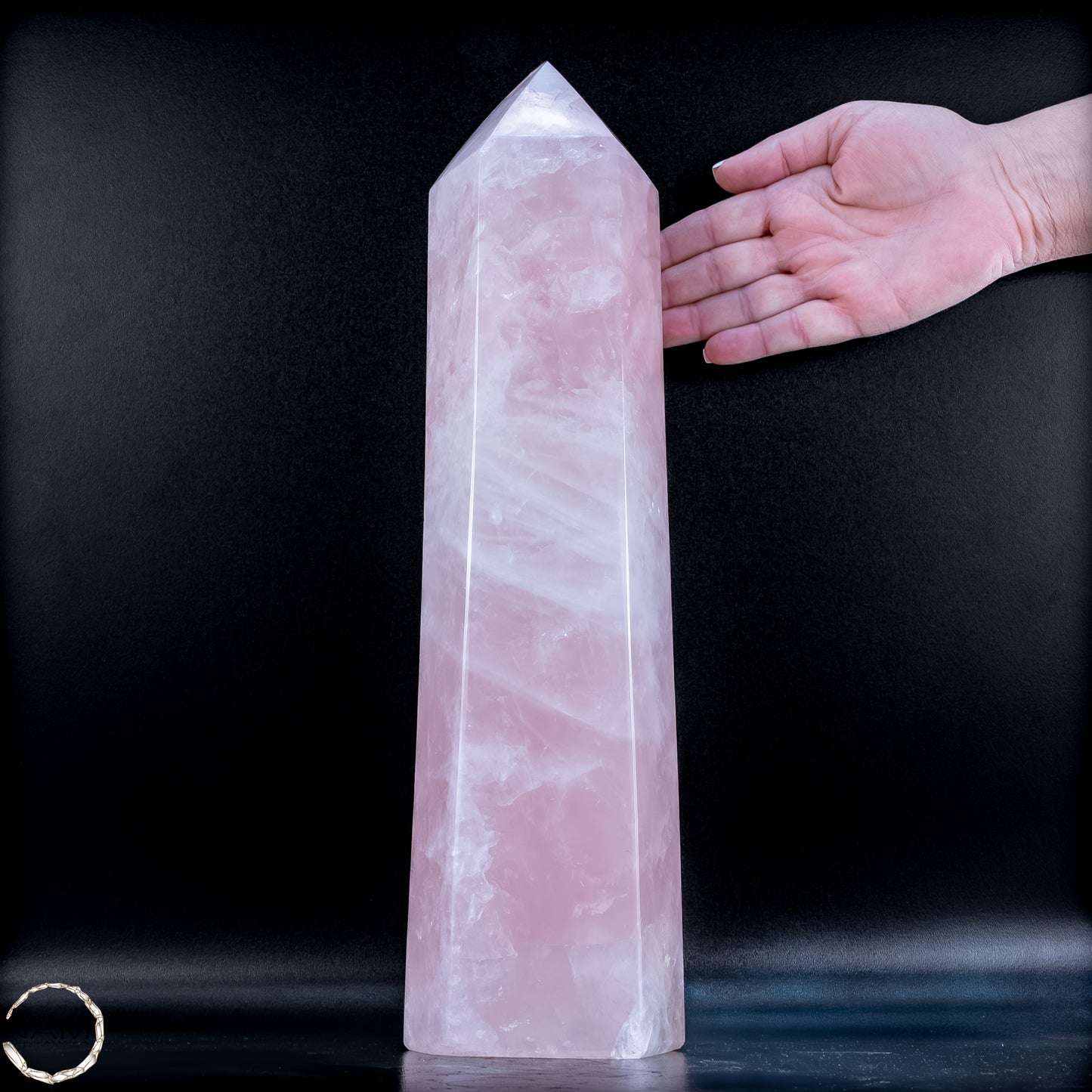 Natürlicher Großer Rosenquarz Obelisk aus Brasilien - 6821,22 g