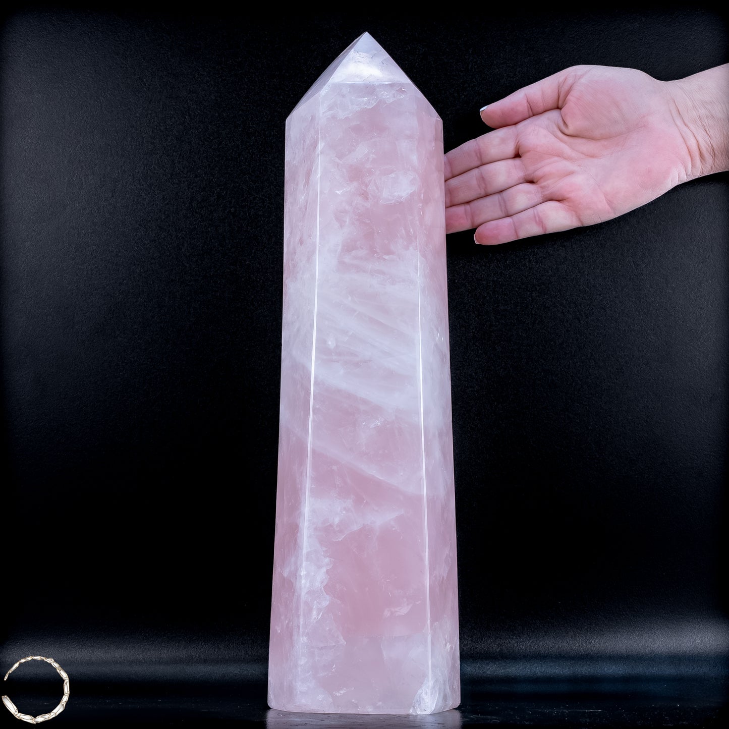 Natürlicher Großer Rosenquarz Obelisk aus Brasilien - 6821,22 g