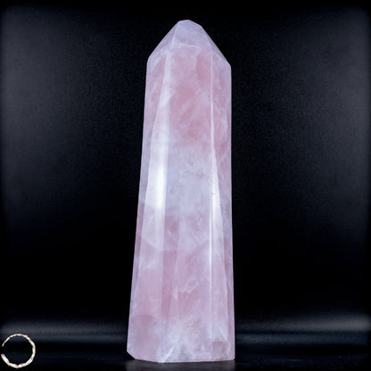 Natürlicher Großer Rosenquarz Obelisk aus Brasilien - 6821,22 g