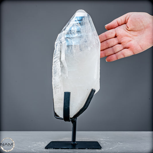 Natürlicher Lumerische Quartz Kristall Phantom auf Ständer - 2785,44 g