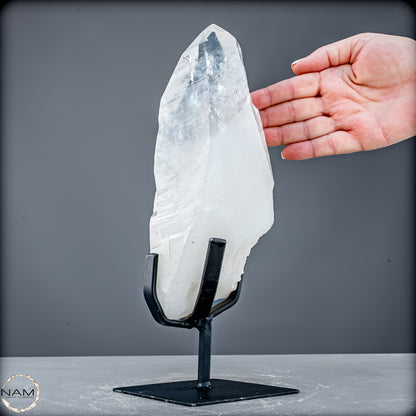 Natürlicher Lumerische Quartz Kristall Phantom auf Ständer - 2785,44 g