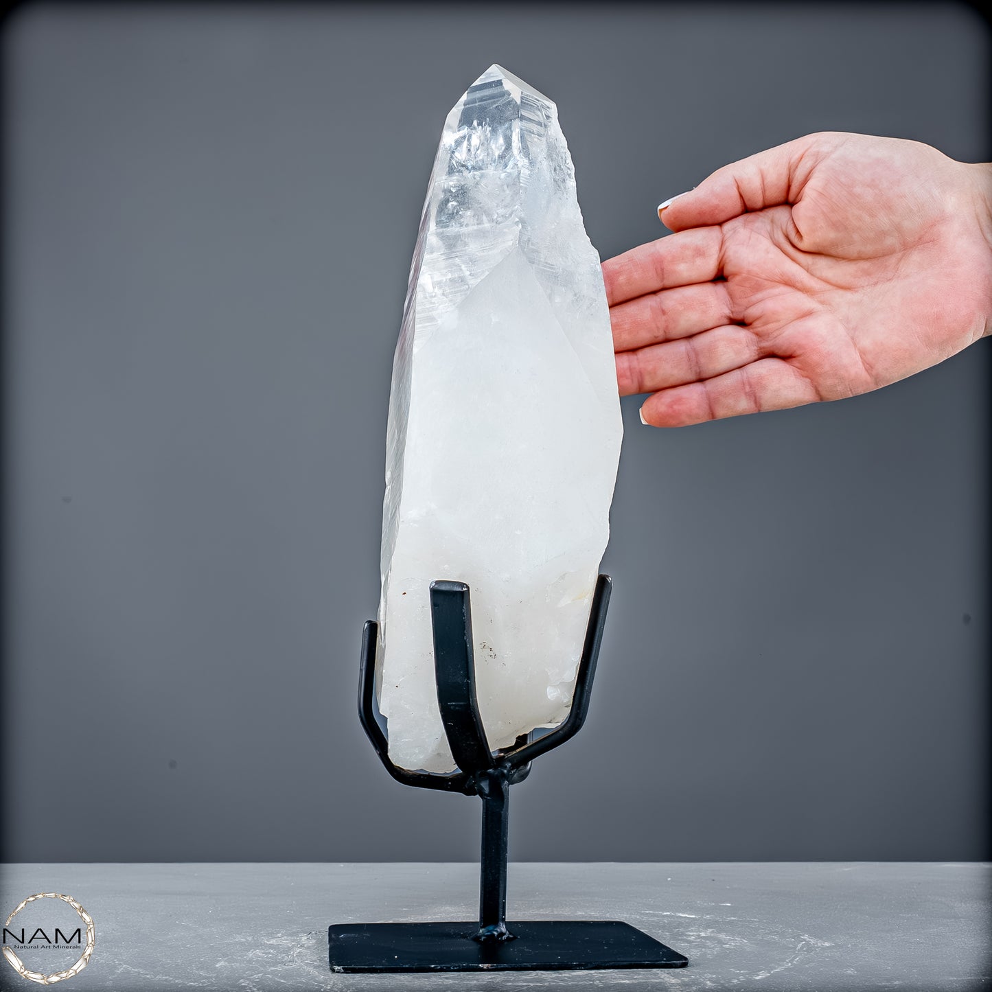 Natürlicher Lumerische Quartz Kristall Phantom auf Ständer - 2785,44 g