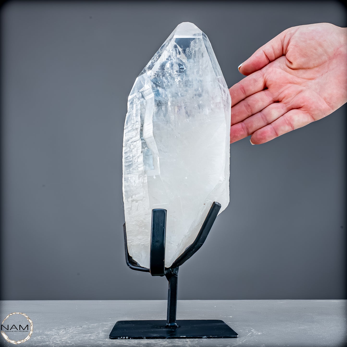 Natürlicher Lumerische Quartz Kristall Phantom auf Ständer - 2785,44 g