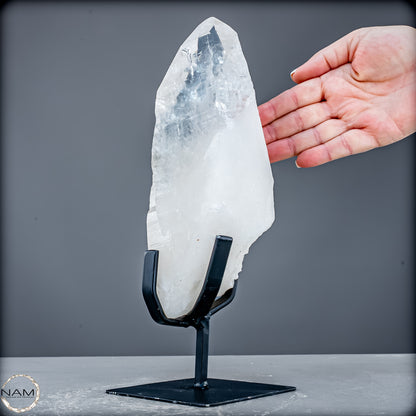 Natürlicher Lumerische Quartz Kristall Phantom auf Ständer - 2785,44 g