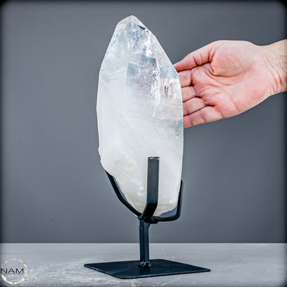 Natürlicher Lumerische Quartz Kristall Phantom auf Ständer - 2785,44 g