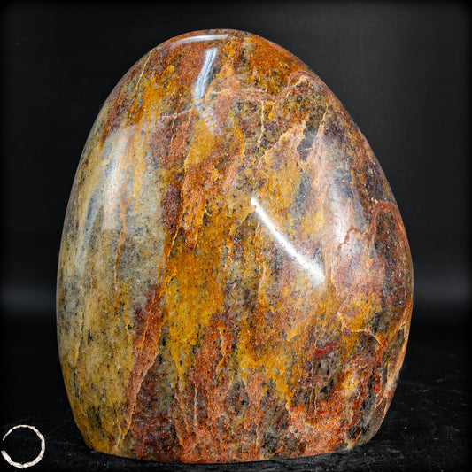 Natürliche Rote Aventurin Freiform aus Madagaskar- 704,16 g