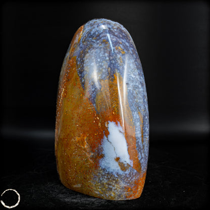 Natürlicher Ocean Jaspis-Achat Freiform - 654,37 g