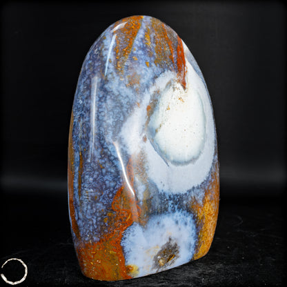 Natürlicher Ocean Jaspis-Achat Freiform - 654,37 g