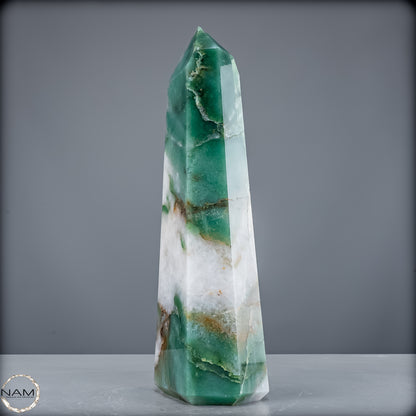 Natürlicher Aventurin Obelisk aus Brasilien - 3867,12 g