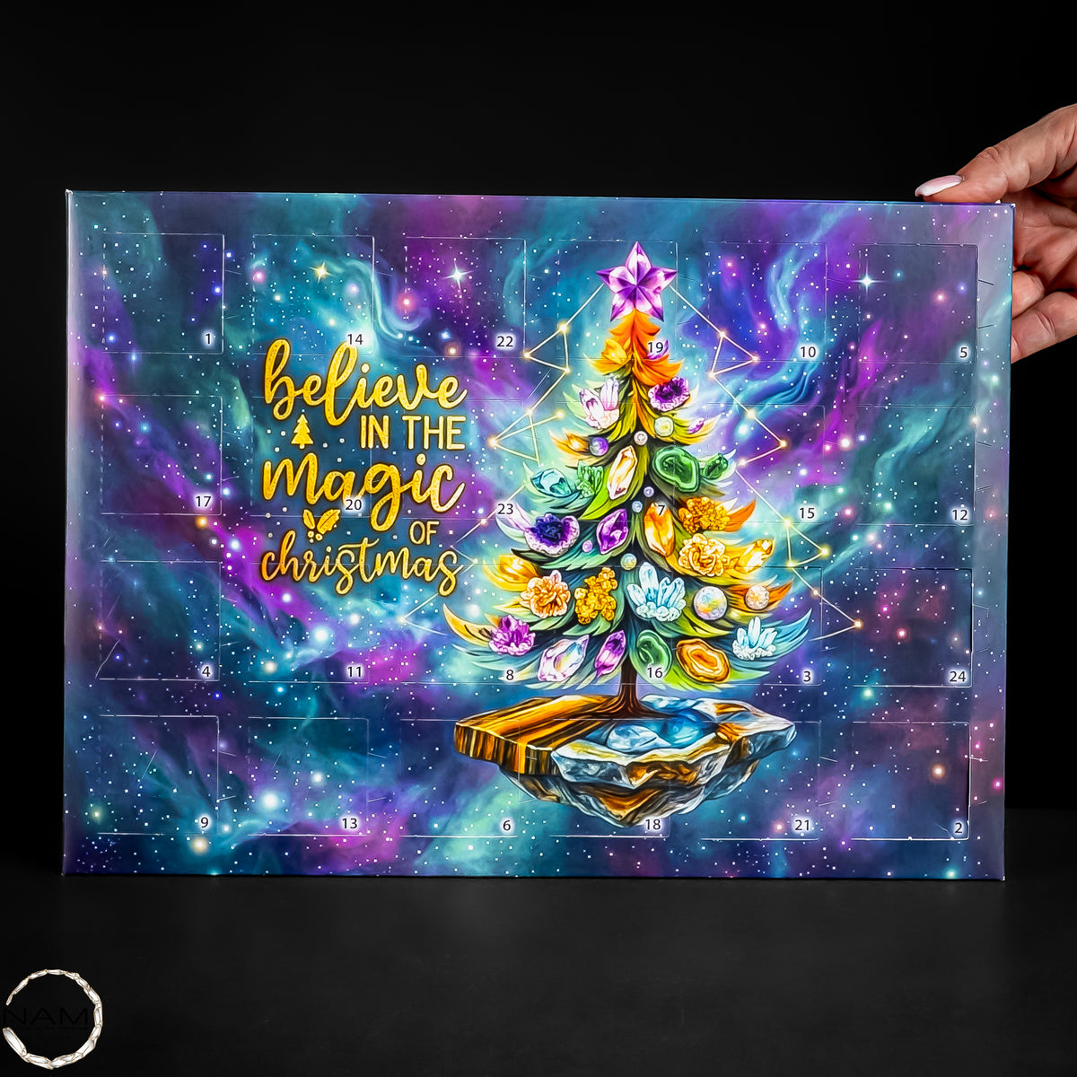 Edelstein-Adventskalender – 24 funkelnde Naturschätze