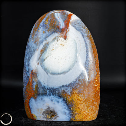 Natürlicher Ocean Jaspis-Achat Freiform - 654,37 g