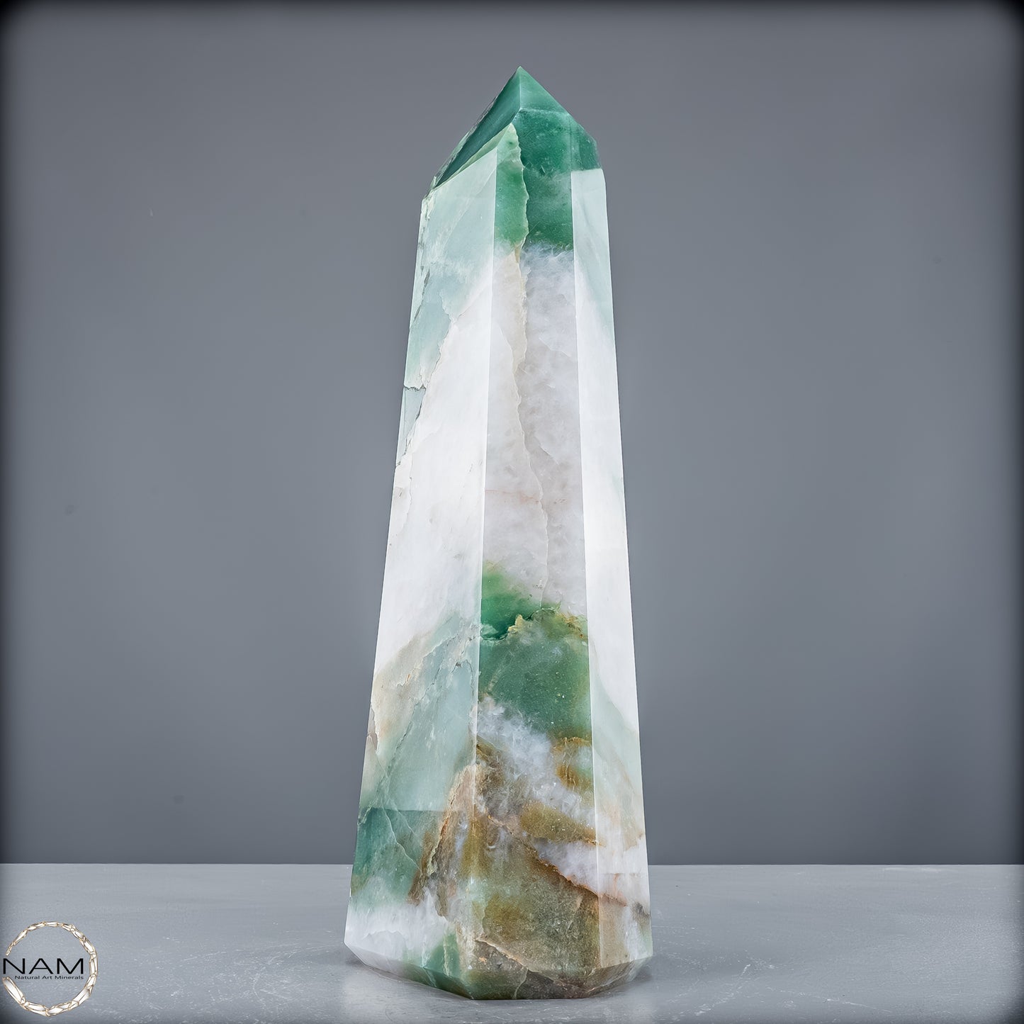 Natürlicher Aventurin Obelisk aus Brasilien - 3867,12 g