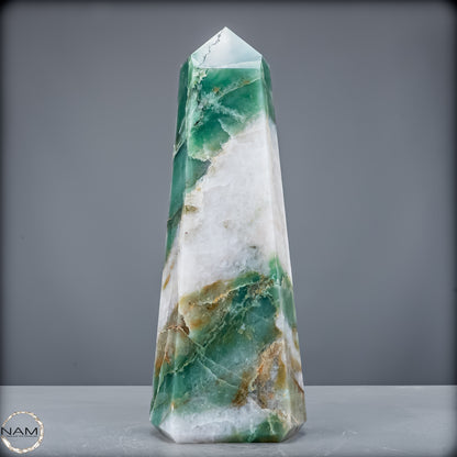 Natürlicher Aventurin Obelisk aus Brasilien - 3867,12 g