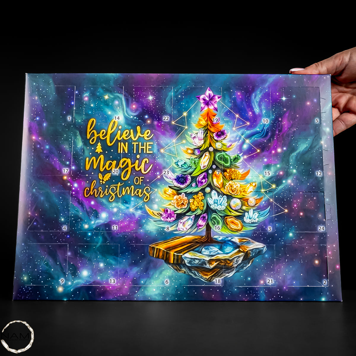 Edelstein-Adventskalender – 24 funkelnde Naturschätze