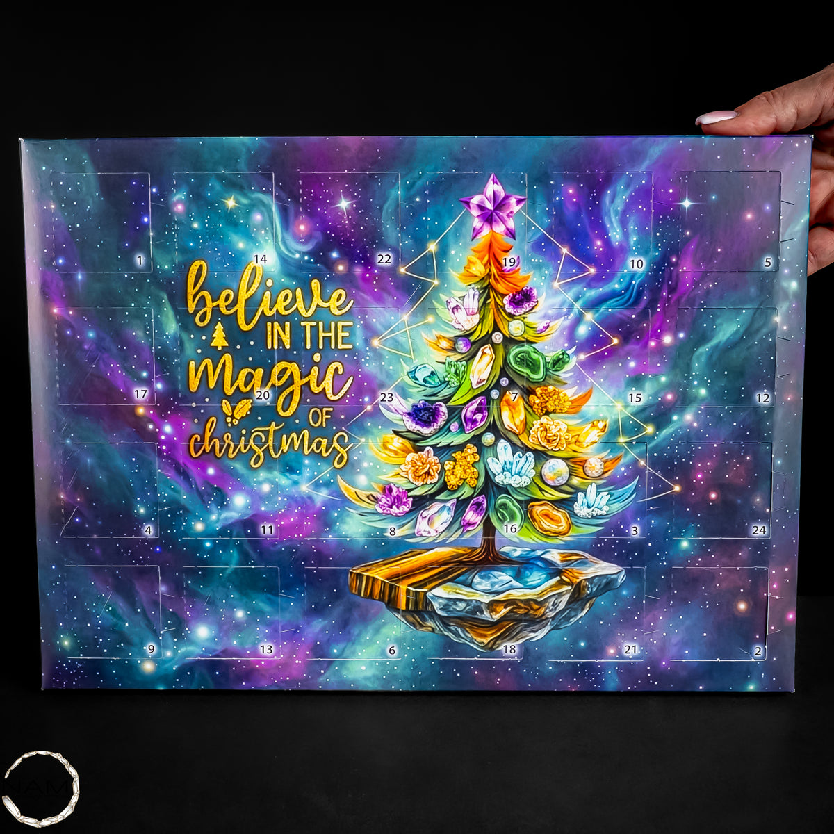 Edelstein-Adventskalender – 24 funkelnde Naturschätze