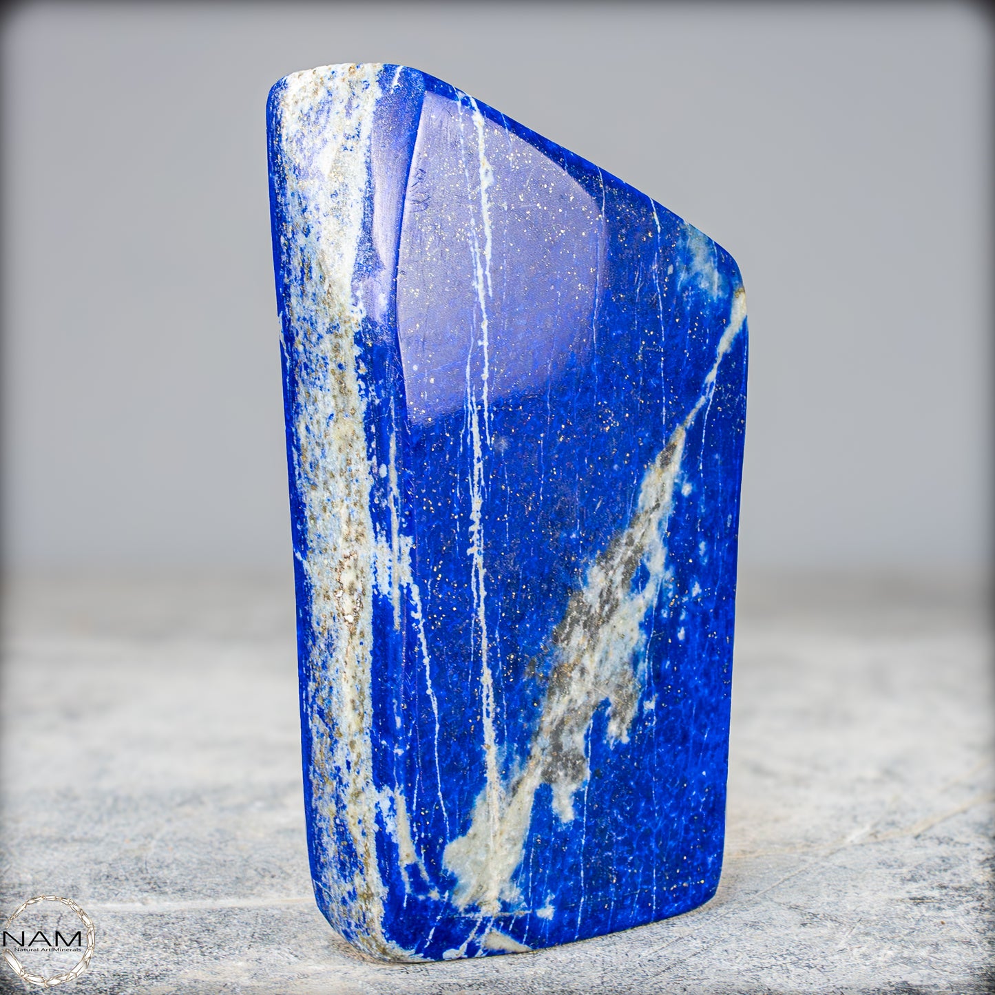 Natürliche Lapislazuli Kristall-Freiform - 534,55g