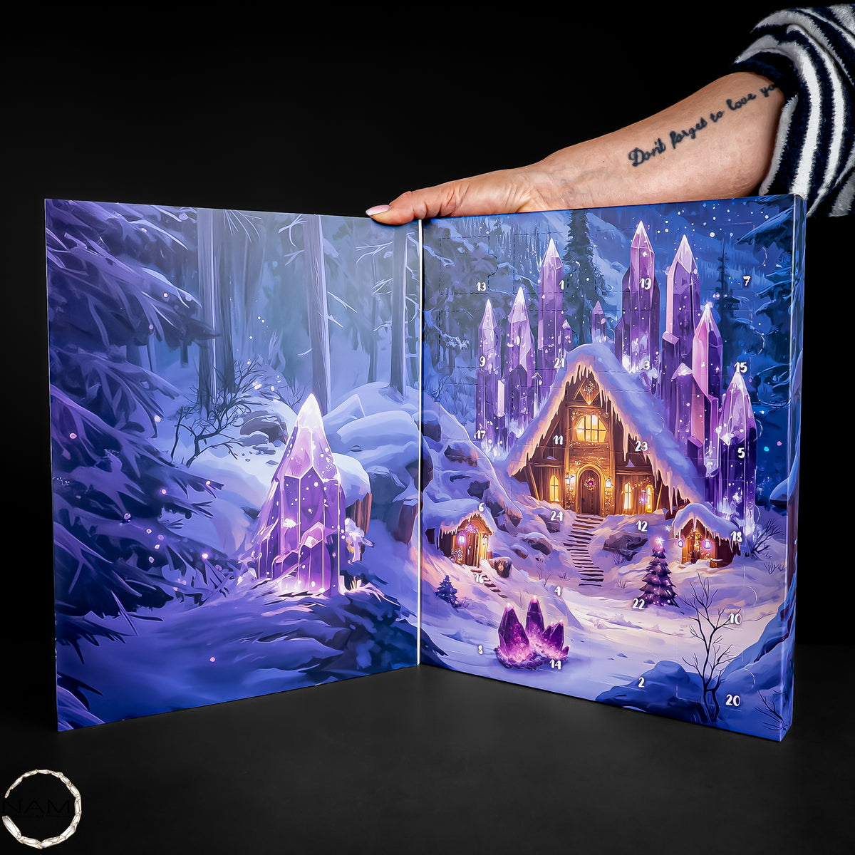 Edelstein-Adventskalender – 24 funkelnde Naturschätze