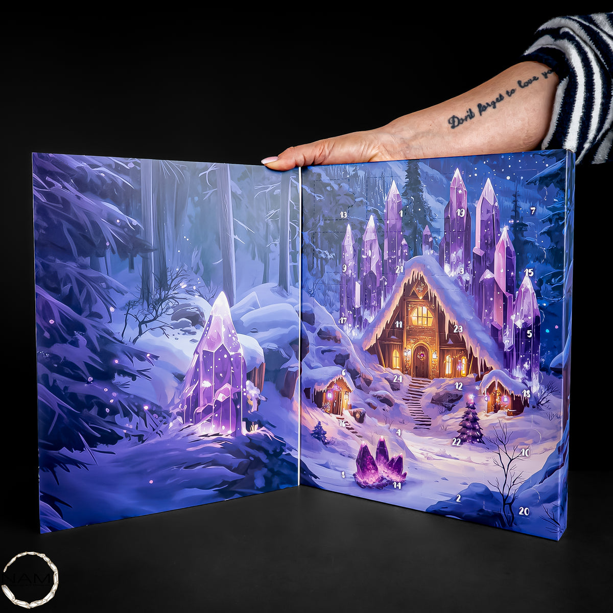 Edelstein-Adventskalender – 24 funkelnde Naturschätze