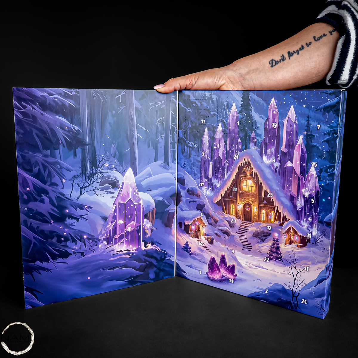 Edelstein-Adventskalender – 24 funkelnde Naturschätze