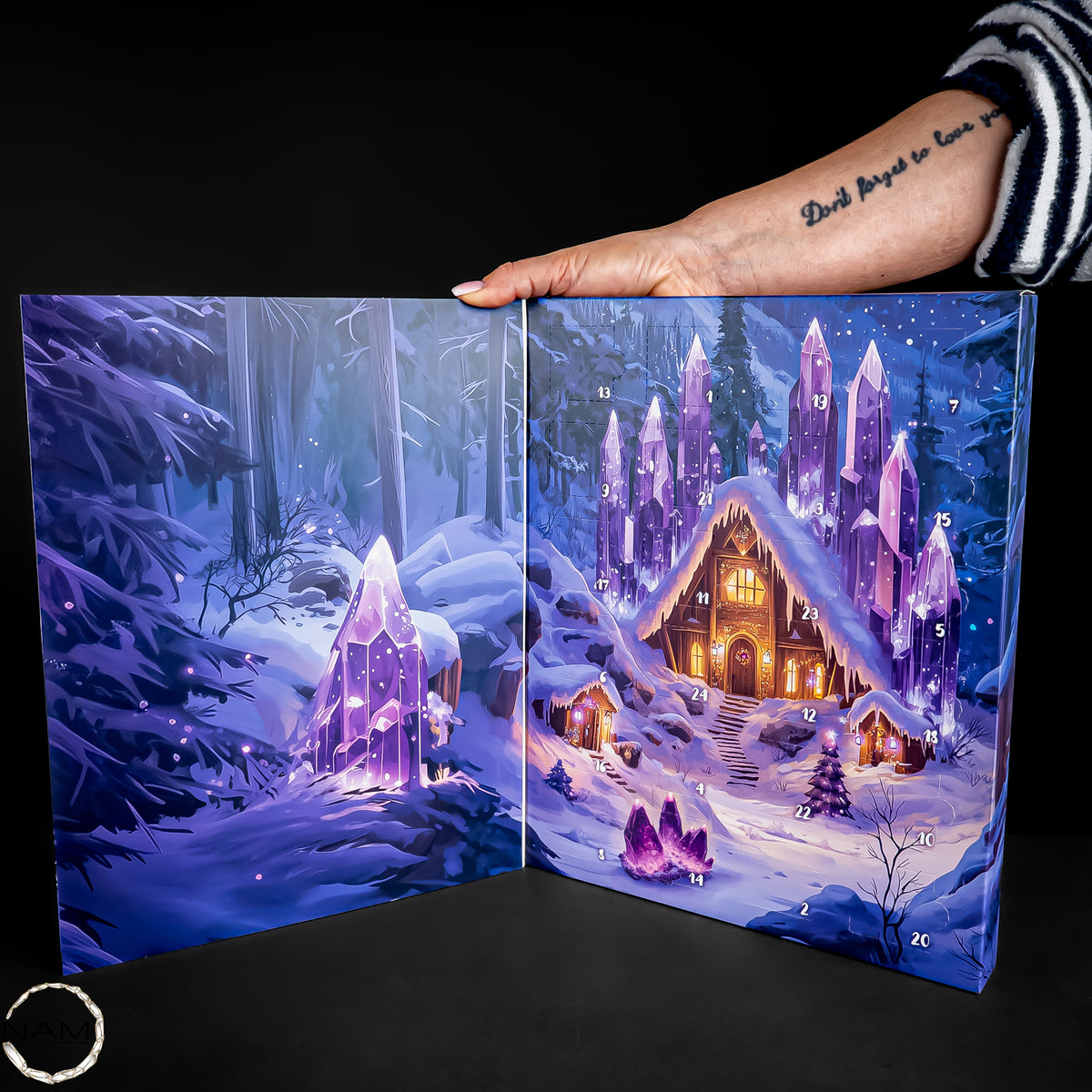 Edelstein-Adventskalender – 24 funkelnde Naturschätze
