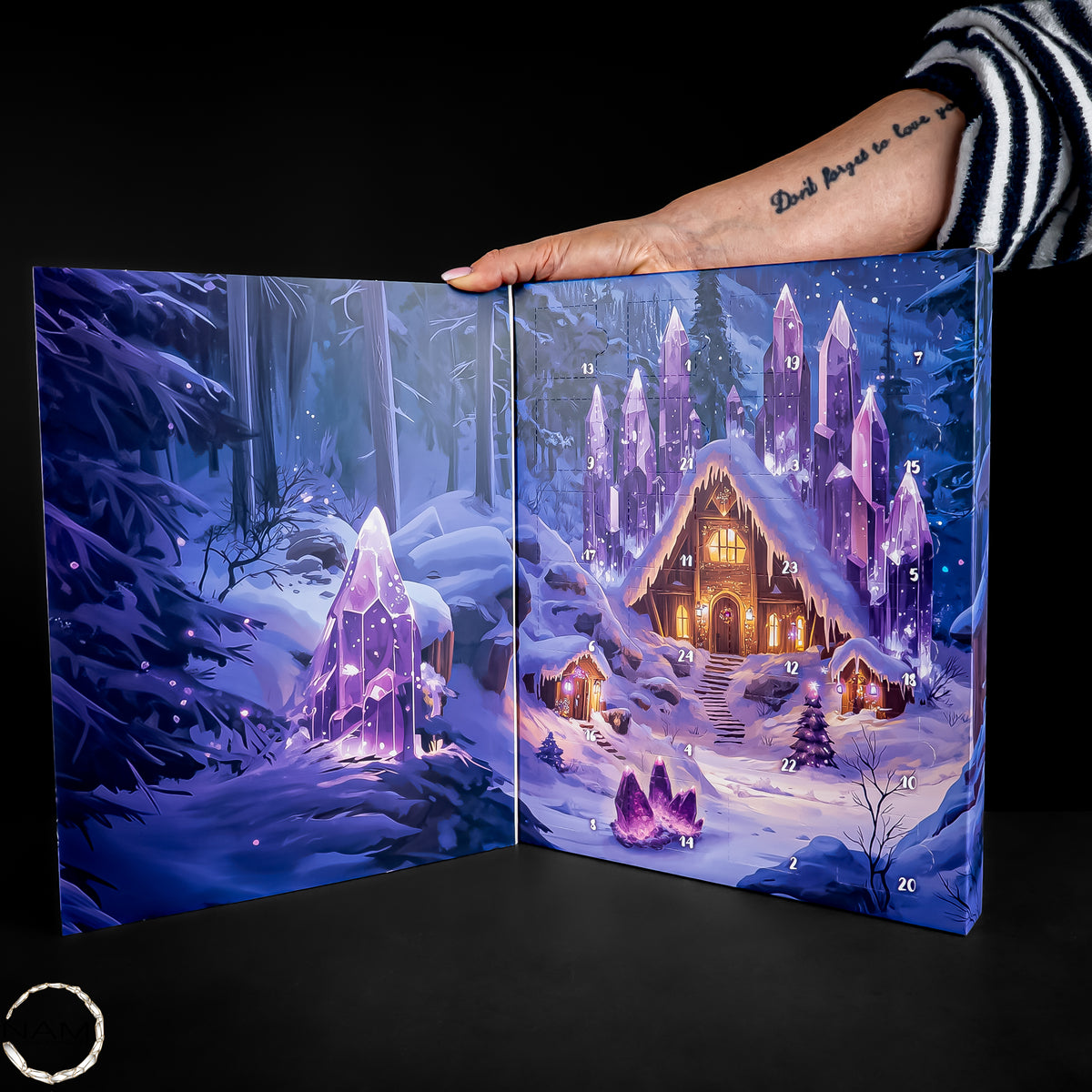 Edelstein-Adventskalender – 24 funkelnde Naturschätze