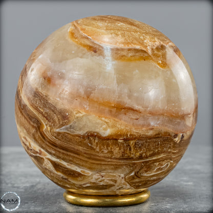 Natürliche Aragonit-Kristall Kugel - 916,62g