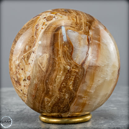 Natürliche Aragonit-Kristall Kugel - 916,62g