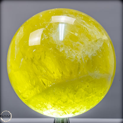 Top Qualität Transparenter Citrin Kristall Kugel - Brasilien - 3920,14 g