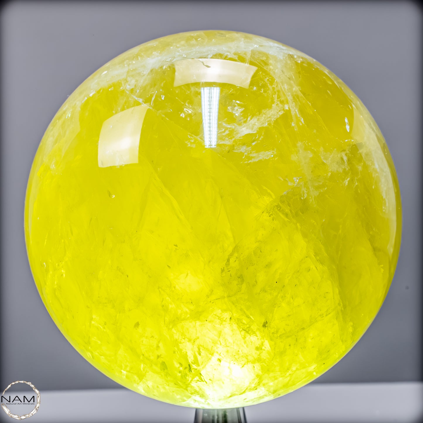 Top Qualität Transparenter Citrin Kristall Kugel - Brasilien - 3920,14 g