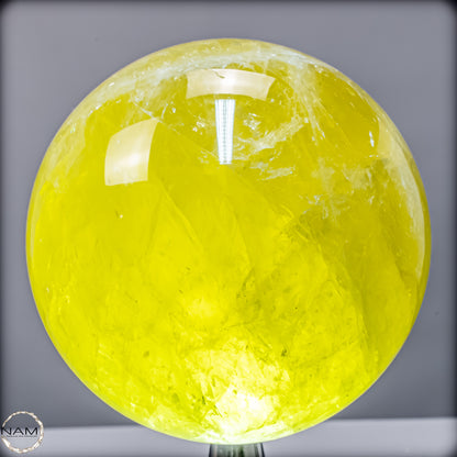 Top Qualität Transparenter Citrin Kristall Kugel - Brasilien - 3920,14 g