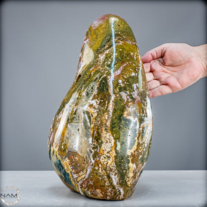 Natürliche Ozean-Jaspis Kristall-Freiform - 9417,53 g