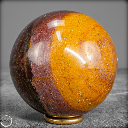 Natürliche Achat-Jasper-Kristall Kugel aus Indonesien, selten - 546,15 g