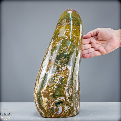 Natürliche Ozean-Jaspis Kristall-Freiform - 9417,53 g