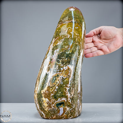 Natürliche Ozean-Jaspis Kristall-Freiform - 9417,53 g